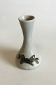 Bing & Grondahl 
Vase with 
modeled Flower. 
Measures 16 cm 
/ 6 19/64 in.