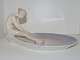 Bing & Grondahl 
tray with girl 
figurine.
The factory 
mark shows, 
that this was 
produced ...