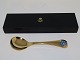 Georg Jensen 
guilded 
sterling 
silver.
Year spoon 
from 1983.
This is 
including the 
original ...