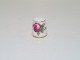 Bing & 
Grondahl, 
thimble with 
pink flowers.
Decoration 
number 4801.
Factory ...
