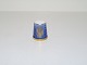 Bing & 
Grondahl, blue 
thimble from 
1980.
Decoration 
number 4801.
Factory first.
Height ...