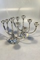 Georg Jensen 
Sterling Silver 
Pair of 
five-branch 
Candelabra  No 
537A(2)
(1925-1933)  
Design ...