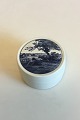 Royal 
Copenhagen 
Faience 
Bonbonniere 
"Danish 
Landscape" No 
3165. Measures 
5 cm / 1 31/32 
in. x ...