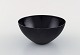Krenit bowl by Herbert Krenchel. Black metal and black enamel.
1970