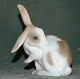Figurine in porcelain by Rabbit from Bing & Grondahl