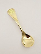 Georg Jensen gilded sterling silver anniversary spoon 1985 sold