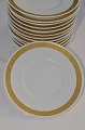 Royal Copenhagen Fan gold Cake plate 11522