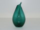 Most likely 
Holmegaard, 
miniature green 
vase.
Unsigned.
Height 9.0 cm.
Perfect 
condition.