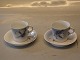 2 pieces in 
stock
2322-9093 
Moccha cup 5.5 
cm saucer 11 cm 
(14-37?) 
Butterfly Royal 
Copenhagen ...