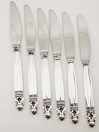 Georg Jensen Acorn knives 22.5 cm. sold