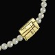 Nicolai Appel - 
Copenhagen. 
Pearl Bead 
Necklace with 
18k Gold Clasp.
Fresh water 
cultured Pearl 
...