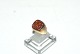 Gold ring with 
with Amber 14 
carat gold
Stamped 585 
E.F
Size 56
nice and well 
maintained