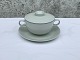 Royal 
Copenhagen, 
Aluminia, Blue 
border, 
Bouillion set 
with lid, 6.5cm 
high, 11cm in 
diameter, ...