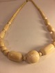 Ivory Pearl 
Necklace in 
progress.
Length: 55 cm.
Weight: 34.6 
grams.
from Tanzinia 
Africa ...