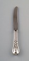 Evald Nielsen number 3, lunch knife in hammered silver (830). 1920