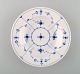 Early and rare Royal Copenhagen Blue Fluted deep plate in museum quality. Early 
19th century. Three pcs in stock.