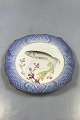 Royal 
Copenhagen Blue 
Fish Plate with 
Gold No 
1212/3002. With 
Osmerus 
eperlanus 23 cm 
(9 1/16").