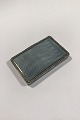 Snuff Box 
Silver (Likely 
French) with 
pearl border 
(real pearls) 
and enamel 
Gilded inside 
...