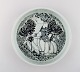Bjørn Wiinblad 
for Nymølle. 
Large bowl in 
glazed ceramics 
with motif of 
woman with 
birds. ...