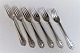 Georg Jensen. 
Sterling (925). 
Rose. Lunch 
Fork. Length 
17.5 cm.