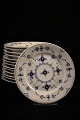 Royal 
Copenhagen Blue 
Fluted Plain 
dessert / Bread 
plate. 
Dia.:14,2cm. 
Decoration 
number: 1/300. 
...