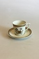 Royal 
Copenhagen 
Liselund (Old) 
Mocca Cup and 
Saucer No 
947/9535. 
Measures Cup: 
5.6 cm / 2 
13/64 ...