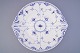 Royal 
Copenhagen 
porcelain. 
Royal 
Copenhagen; A 
half lace cake 
dish of 
porcelain #666. 
...