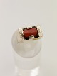 8 carat gold 
ring size 54 
with coral from 
goldsmith Bent 
Larsen Ejby Nr. 
368326