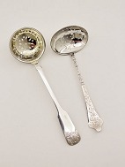 Silver sugar spoons antik  musling