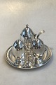 A. F. Rasmussen 
Sølv/Sterling 
Sølv 
Plat-de-menage 
Måler: H Salt 7 
cm og Peber 6.5 
cm, ...