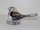 Holmegaard art 
glass, bird 
figurine with 
colours.
Made in the 
1970'es.
Length 11.6 
...