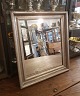 Beautiful 1800s 
silver frame 
with mirror 
glass
Dimensions 32 
x 37 cm.