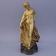 Gold-plated 
bronzefigure; 
standing naked 
woman with 
loose robes 
from the 
beginning of 
the 20th ...