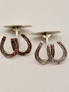 Sterling silver cufflinks sold