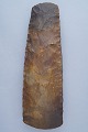 Thinnecked flint axe with flint in yellow and red nuances