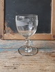 Wine glass from 
Aalborg 
Glassworks 
1800s 2nd half. 
Rounded bowl on 
thin stem with 
button. ...
