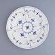 Royal 
Copenhagen, 
blue fluted; A 
lunchplate of 
porcelain ...