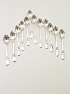 830 silver Evald Nielsen No. 16 coffee spoons