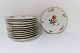 Royal 
Copenhagen. 
Saxon flower. 
Cake plate. 
Model # 1626. 
Diameter 15 cm. 
Produced before 
1890.