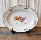 Royal 
Copenhagen Full 
Saxon Flower 
Plate 
No. 1556, 
Factory first. 
Measures 28.5 
x 36.5 cm.