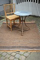 Old Swedish 
cloth rug in 
fine colors and 
good quality. 
Measures: 
195x144cm.