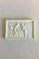 Royal 
Copenhagen 
Bisquit "Amor 
and Ganymede 
throws dice". 
Copy of relief 
modeled in Rome 
in ...