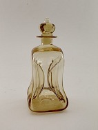 Jacob E Bang golden brown decanter sold