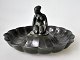 Just Andersen 
ashtray with 
female figure, 
20th century 
Denmark. Disco 
Metal. Stamped 
with ...