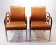Set of Four Dining Room Chairs - Model B8 - Cognac Elegance Leather - Duba From 
2002