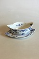 Royal Copenhagen Blue Fluted Half Lace Sauce Boat No 587