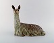 Lea von Mickwitz (1884-1978) for Arabia. Large sculpture in glazed stoneware. 
Lama. 1940