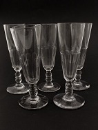 French champagne flutes
