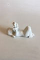 Bing & Grondahl 
Blanc de Chine 
Figurine of 
Child with 
seaweed No 
2314. Measures 
12 cm / 4 23/32 
in.
