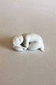 Bing & Grondahl 
Blanc de Chine 
Figurine of 
Child with 
seashell No 
2315. Measures 
10 cm / 3 15/16 
in.